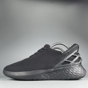 Kizik Athens Women’s 9 Black Running Sneaker Hands Free Slip On Shoes Casual EUC